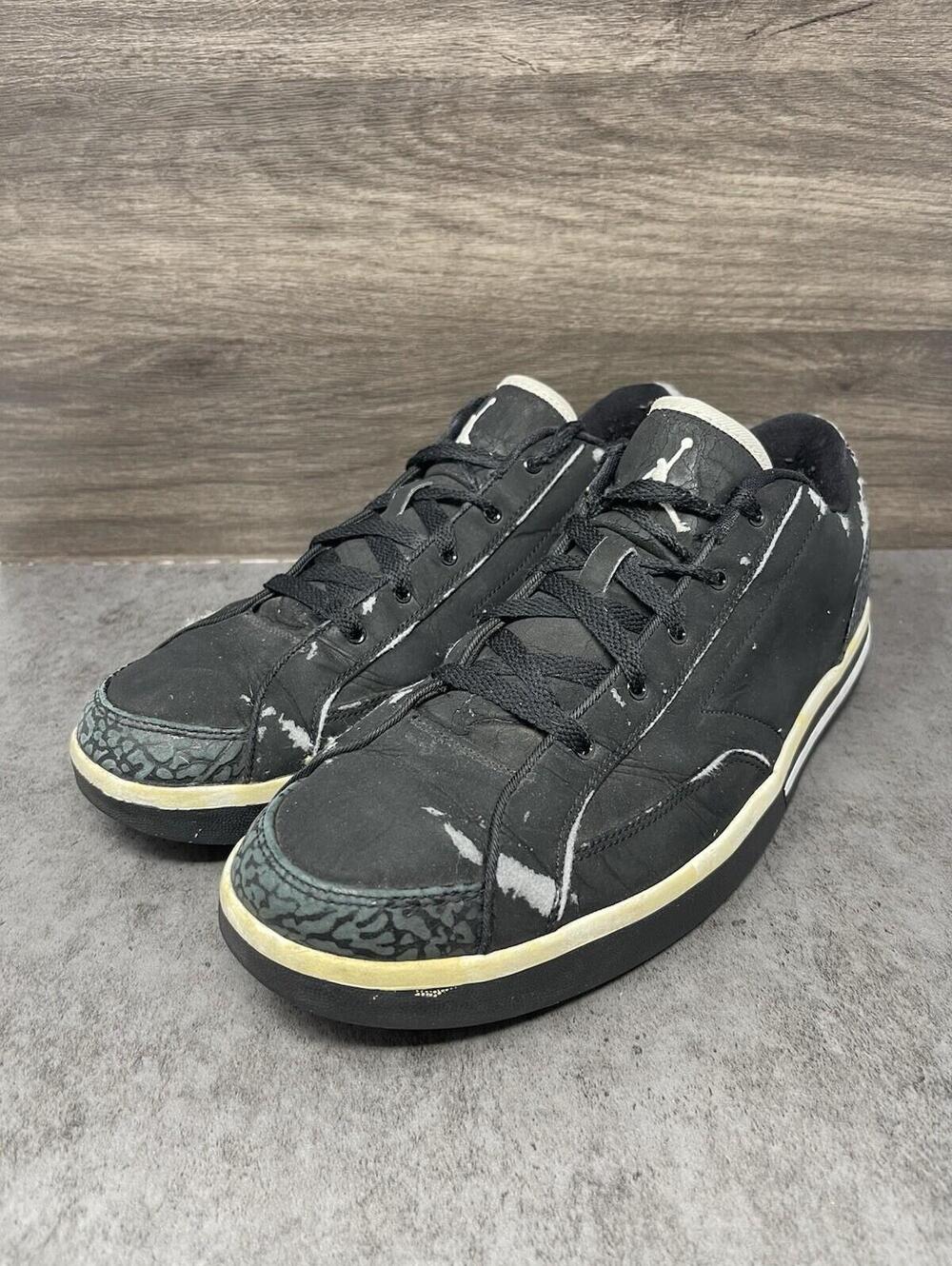 Jordan Philly Low Sneakers Mens Size 11.5 Black Athletic Trainer 361168-011